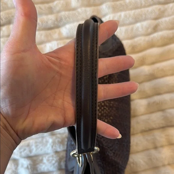 Anya Hindemarch large Brown Woven Leather Handbag - Picture 4 of 7